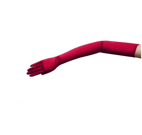 Satin Satin Wedding Gloves Etiquette Gloves Bridal Gloves Sexy Dinner Gloves - ROUTINE FASHION